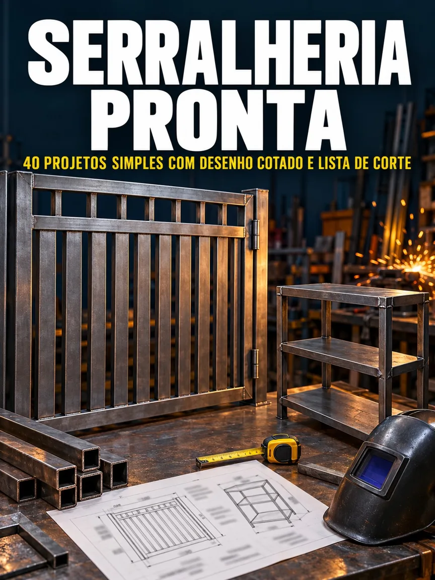 Capa do livro Serralheria Pronta